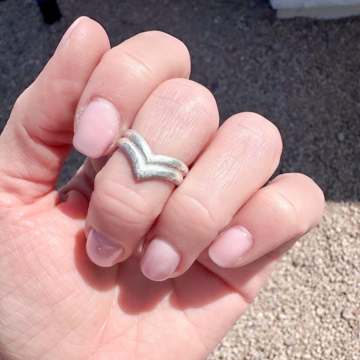 Double Wishbone Ring