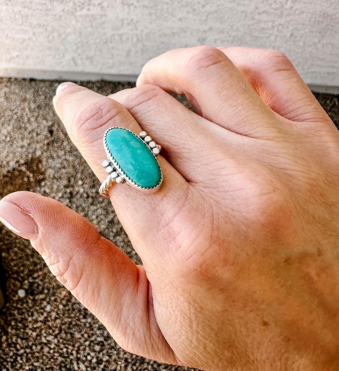Dainty Turquoise Ring