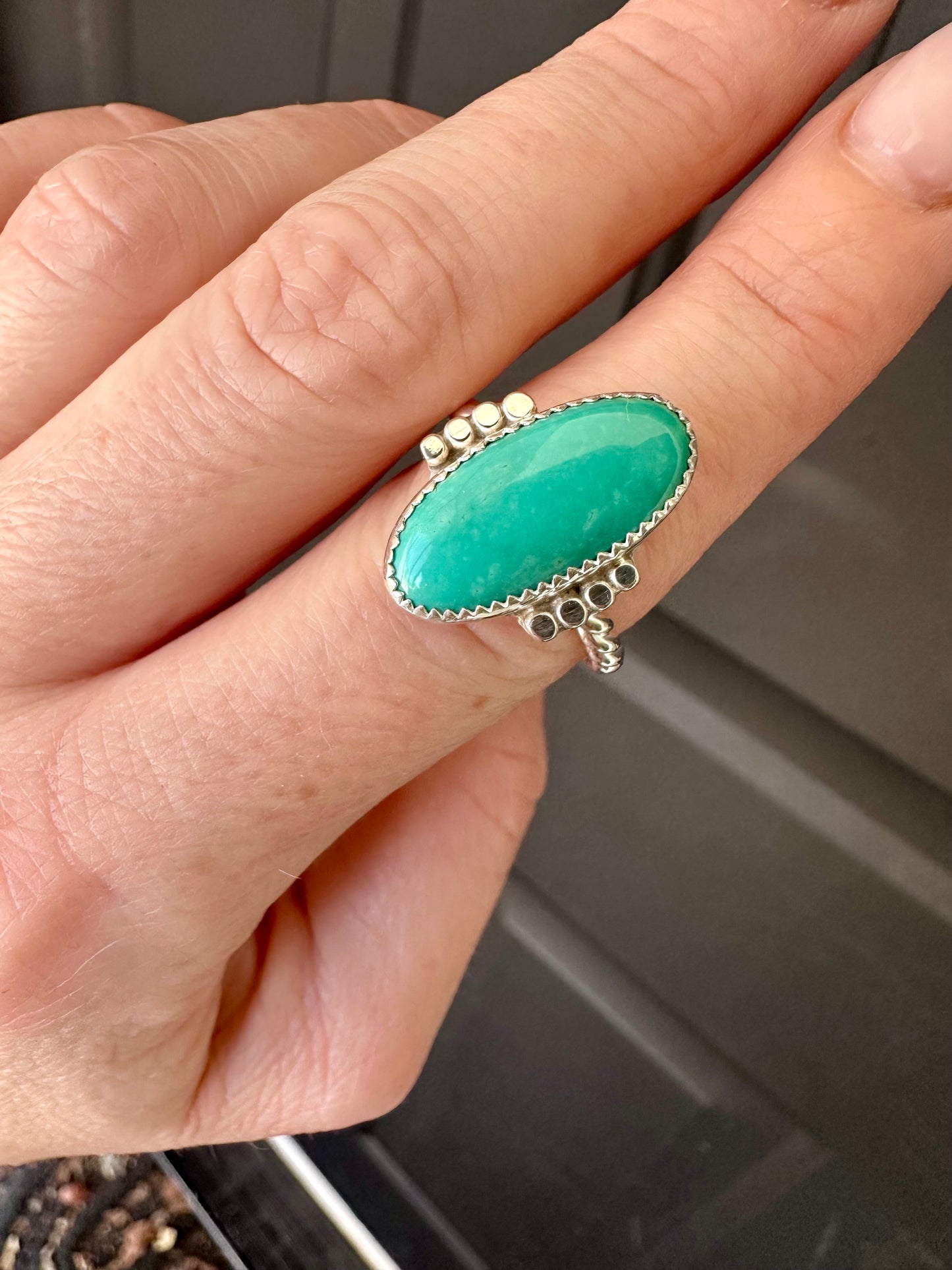 Dainty Turquoise Ring