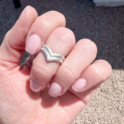 Double Wishbone Ring